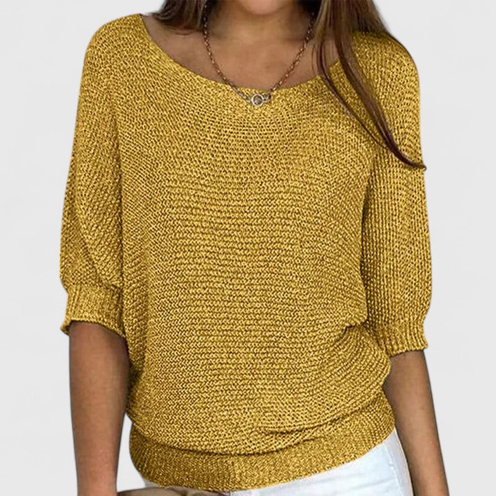 Monique | Ležérně elegantní pletený svetr