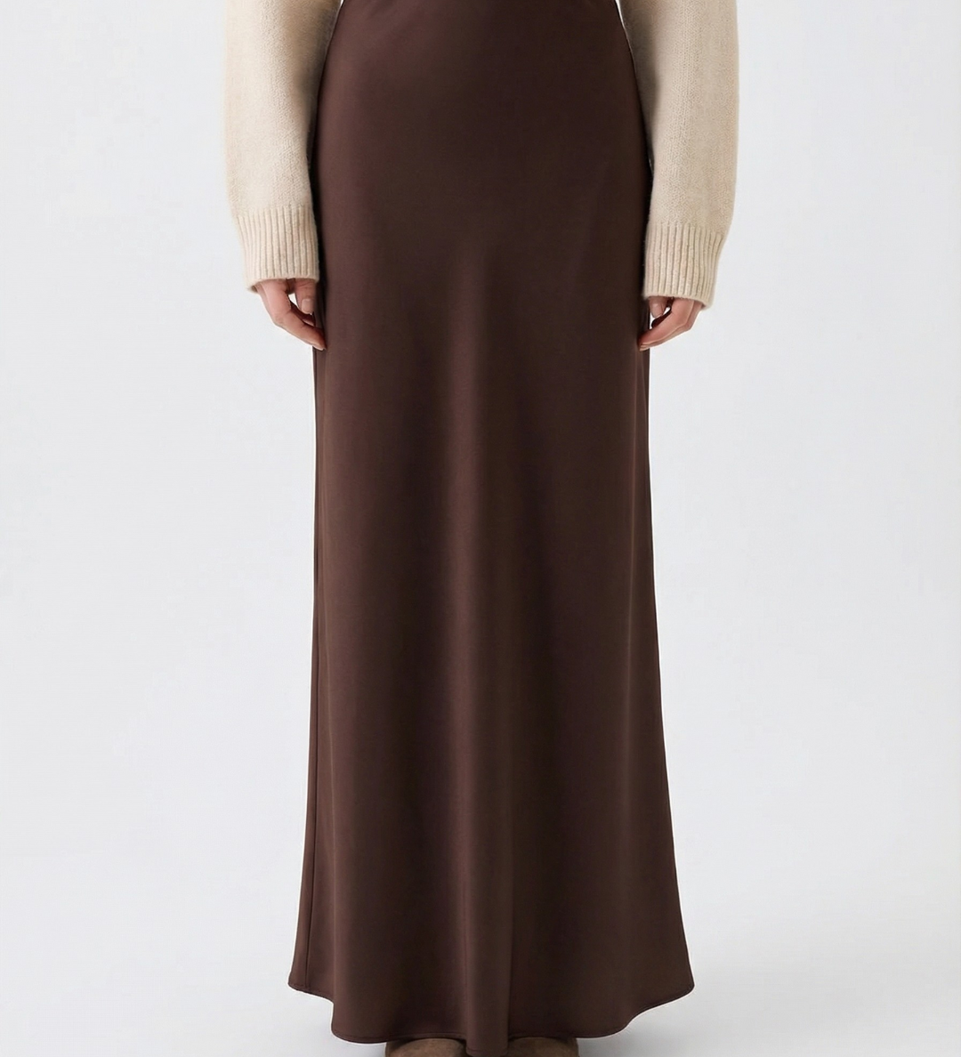 Jednoduchá elegantní maxi sukně
